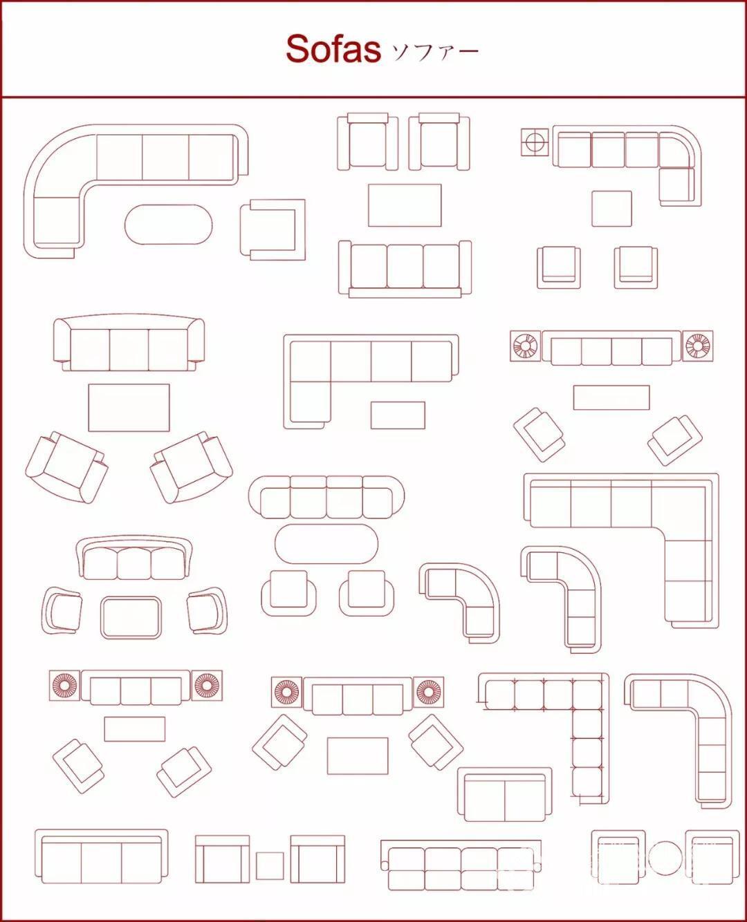 MUJI无印良品日式简约CAD模块-4 MUJI无印良品日式简约CAD模块-4