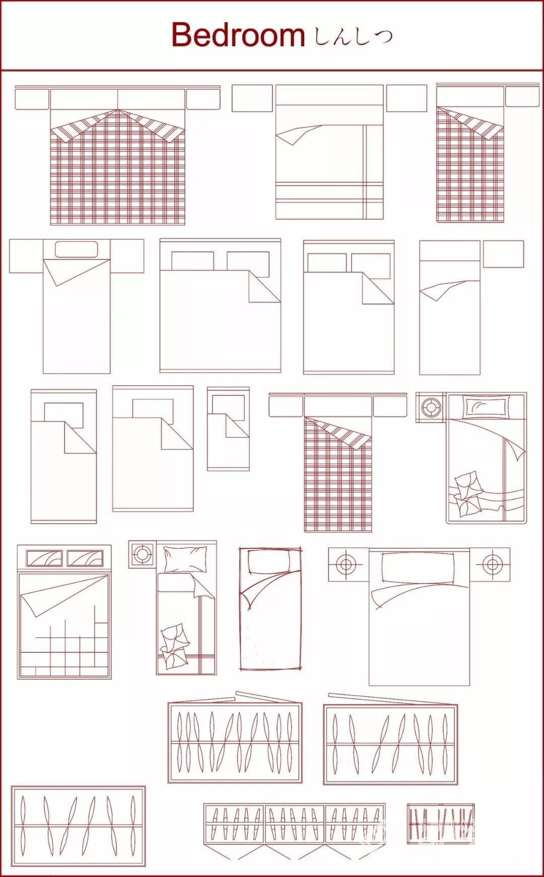 MUJI无印良品日式简约CAD模块-3 MUJI无印良品日式简约CAD模块-3