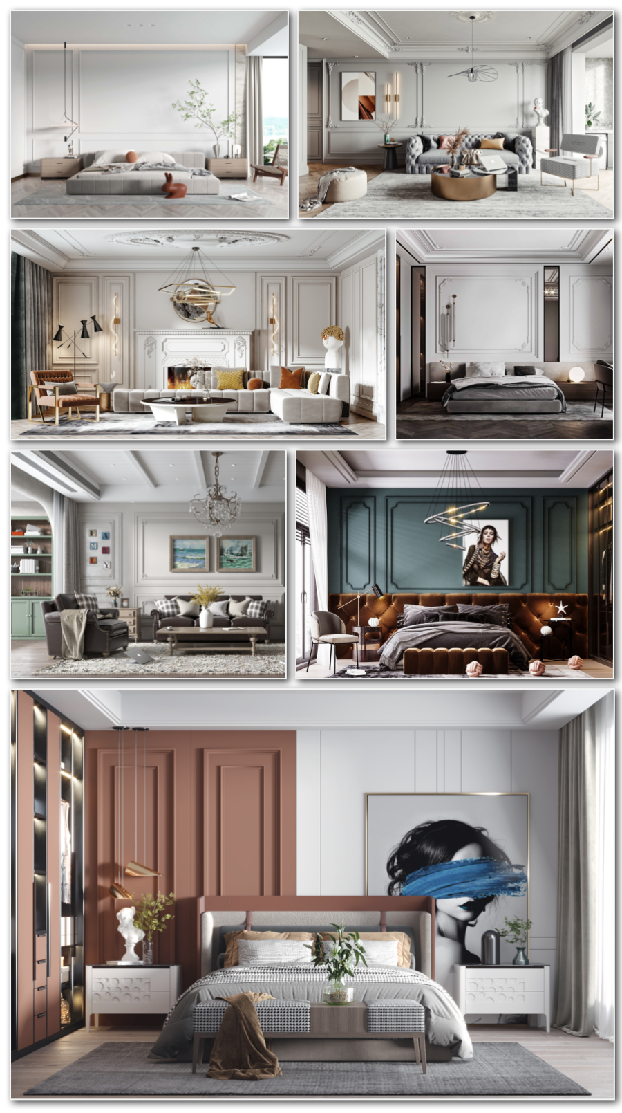 图片[11]-网红背景墙造型设计参考意向合集-刷子库