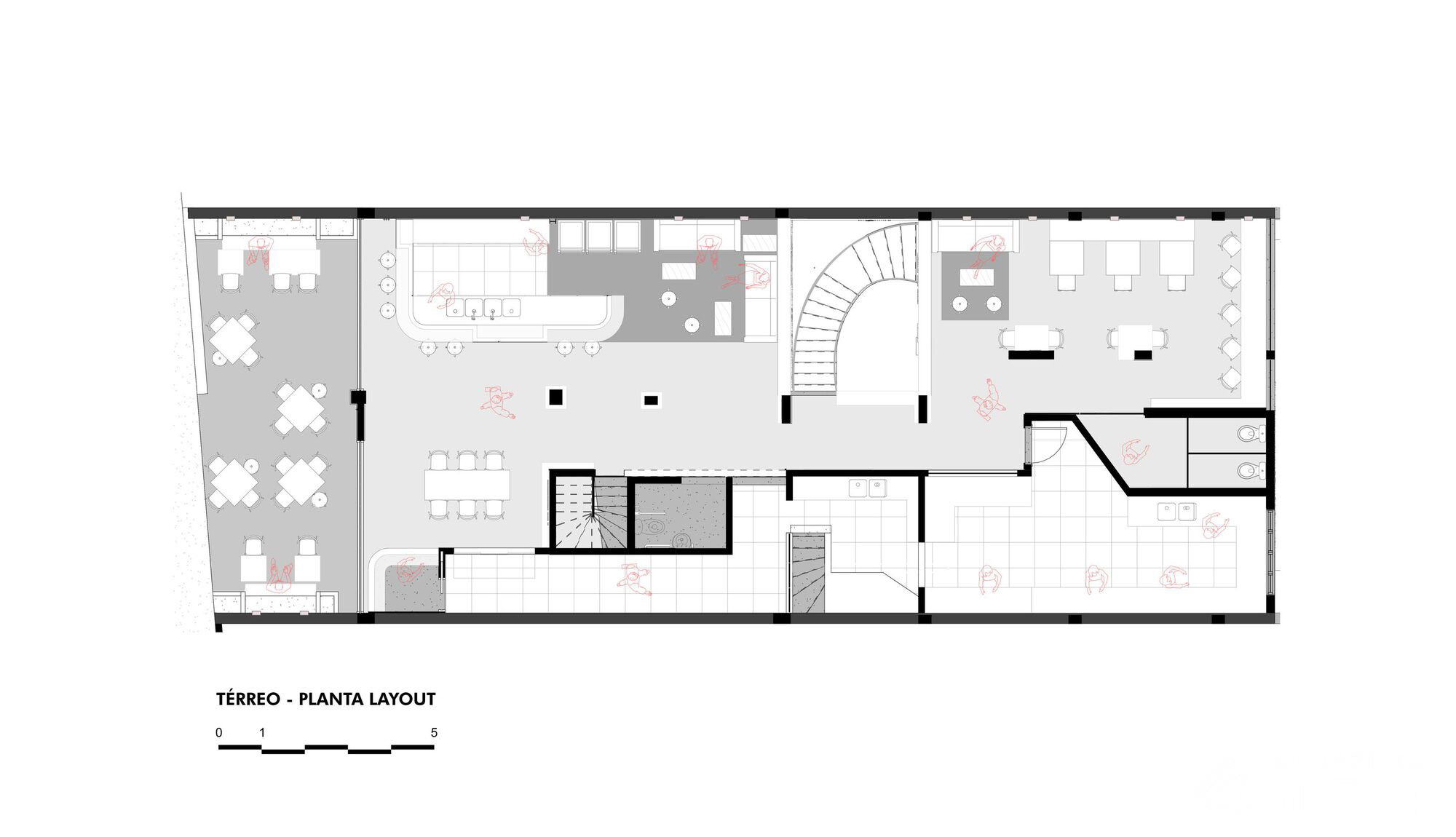 【设计师必备】80张酒吧平面、分析图-no.002-4
