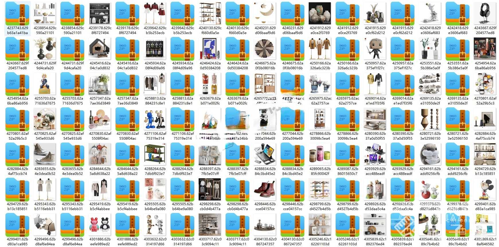 图片[2]-3DSKY — 高精3DMAX模型-装饰摆件-572套-刷子库