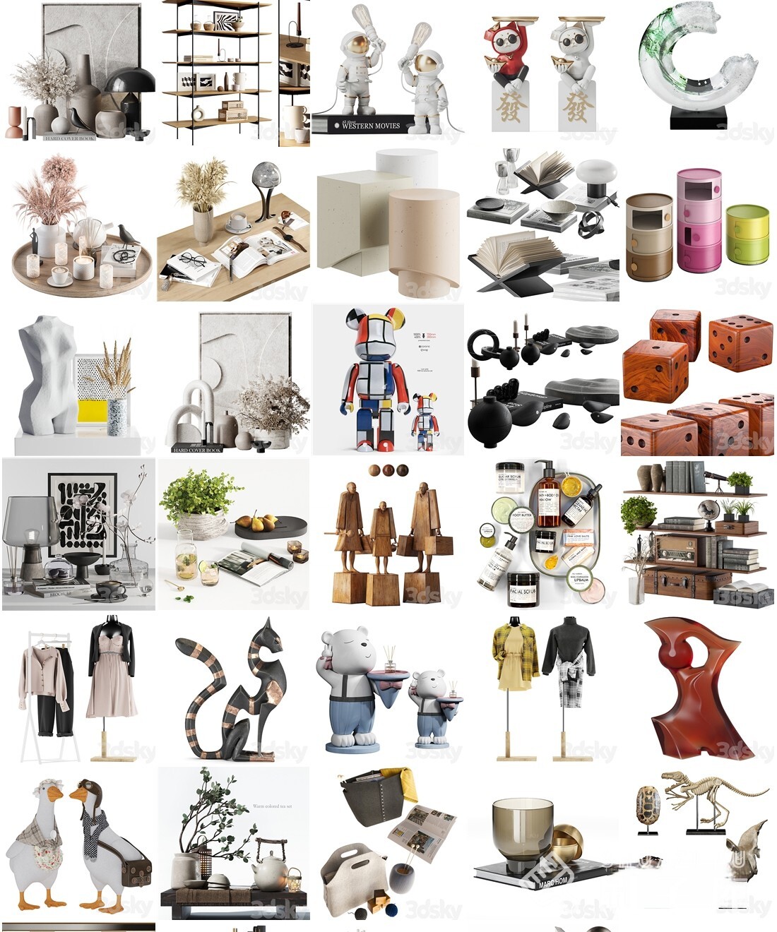 图片[6]-3DSKY — 高精3DMAX模型-装饰摆件-572套-刷子库