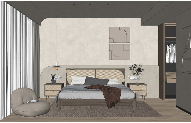 图片[15]-侘寂风格草图大师SU模型素材320套-刷子库