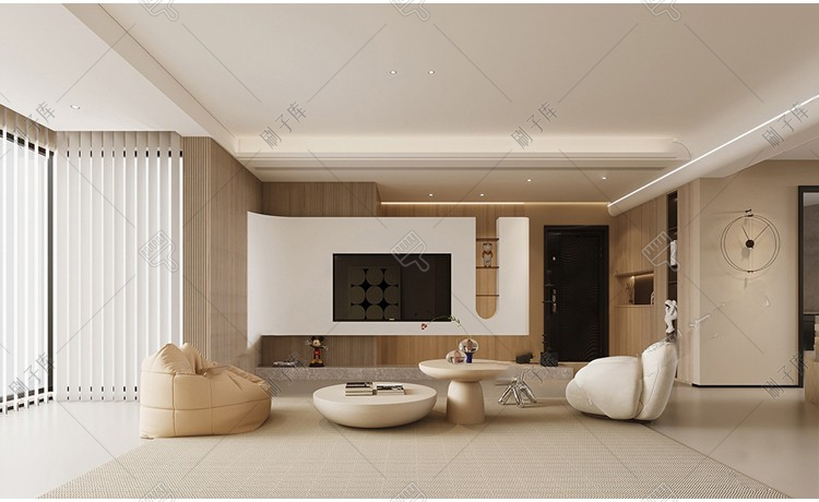 图片[38]-奶油风3dmax场景3d模型库65套-刷子库