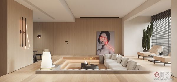 CR模型餐厅和卧室-刷子库