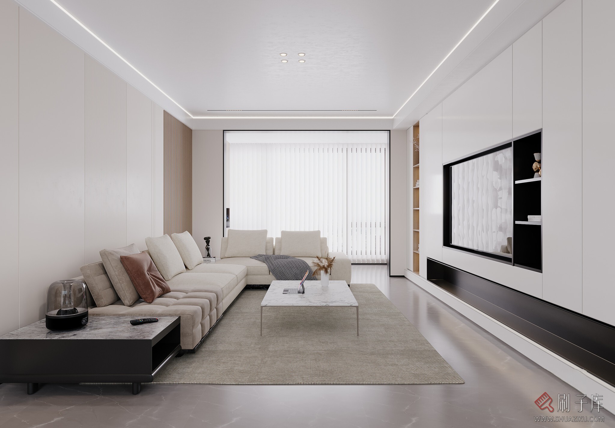 图片[2]-现代客餐厅-刷子库