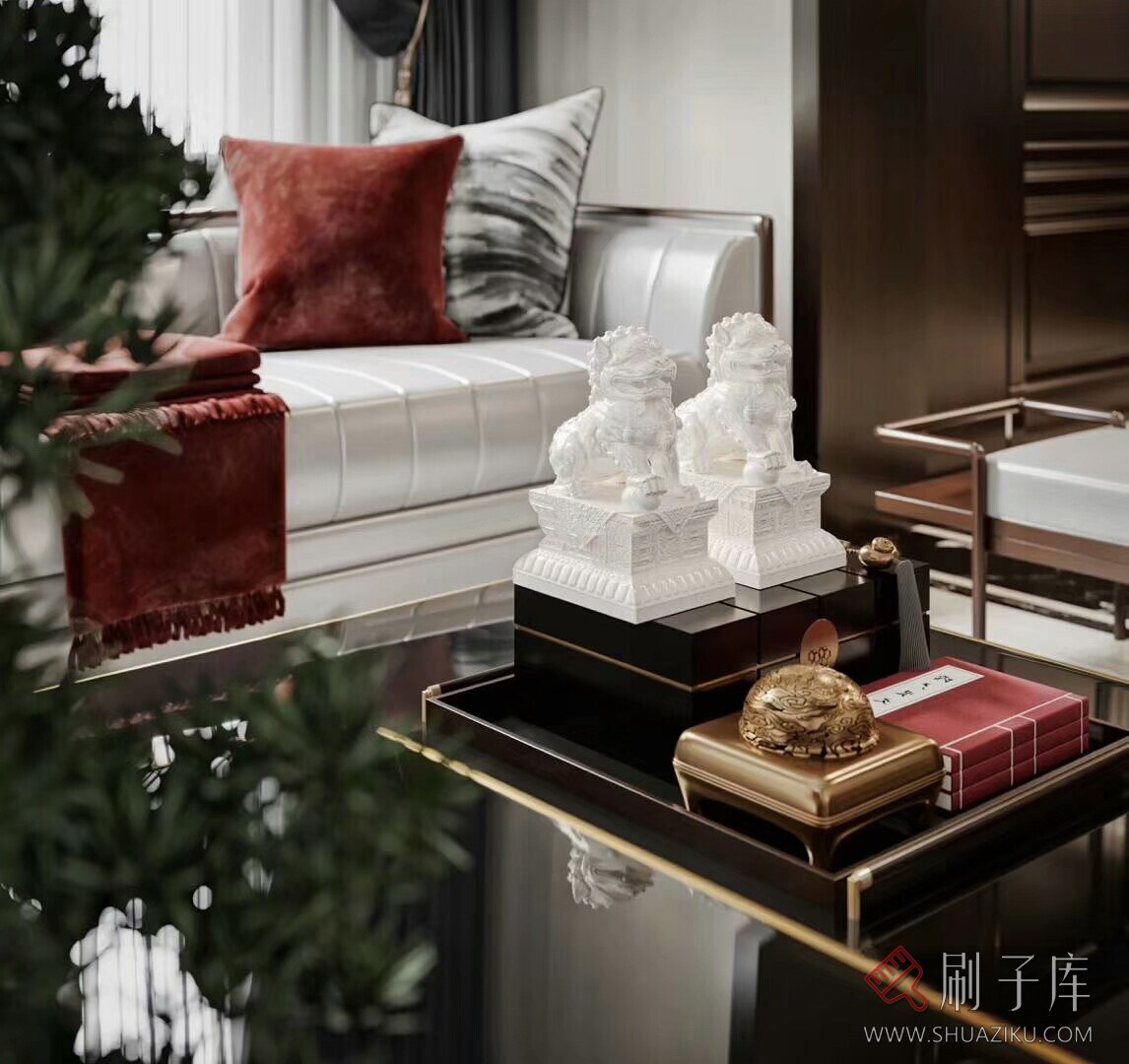 图片[3]-新中式案例、效果图参考 130套-刷子库