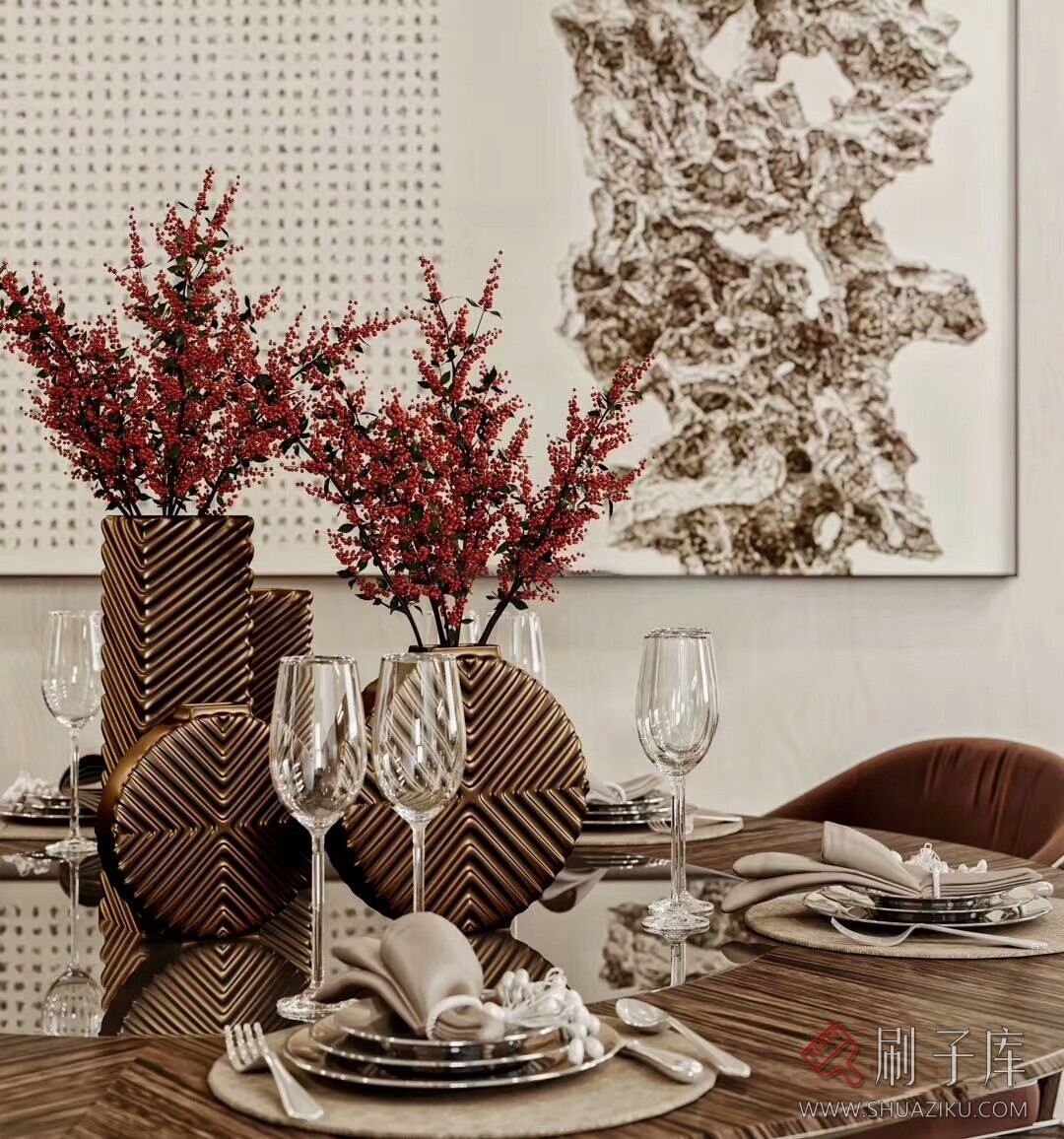 图片[6]-新中式案例、效果图参考 130套-刷子库