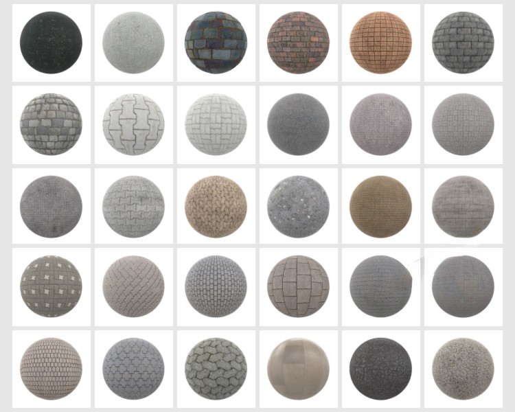 图片[33]-Enscape材质库vray草图大师SU石材木纹ens预设凹凸通道skm贴图库-刷子库