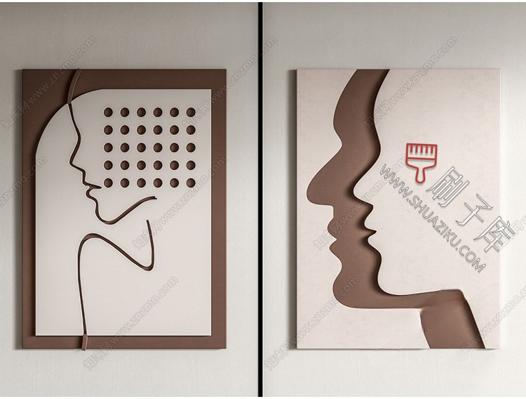 图片[5]-草图大师SU装饰画壁画挂画模型库-刷子库