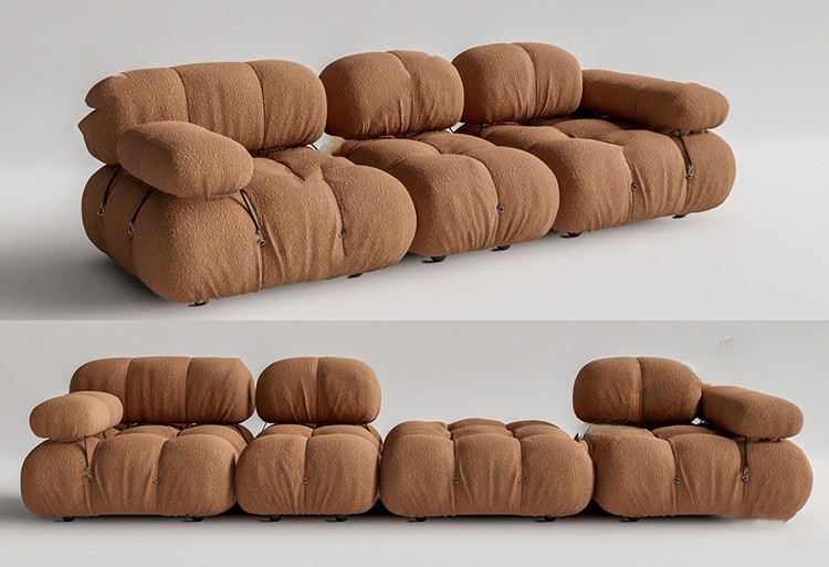 图片[2]-现代北欧沙发SU模型库客厅多人椅子双人异形单人单体沙发草图大师-刷子库