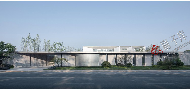 图片[7]-城市建筑小区别墅窗外窗景外景vr户外3d高清3dmax材质贴图su素材-刷子库