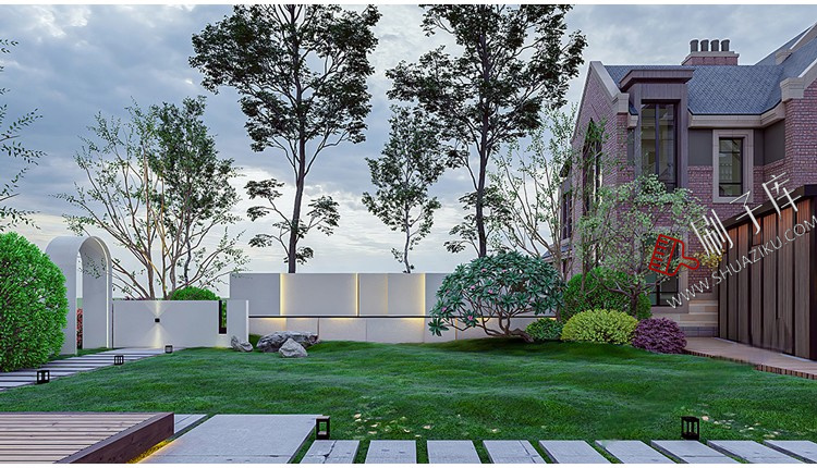 图片[12]-城市建筑小区别墅窗外窗景外景vr户外3d高清3dmax材质贴图su素材-刷子库