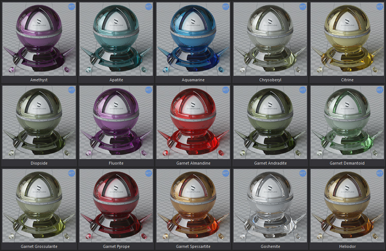 2022年3dmax材质球vray预设高清VR参数室内设计CR材质贴图库素材-18