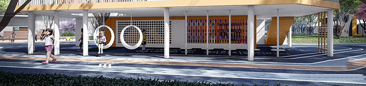 图片[50]-儿童乐园游乐场活动区户外拓展训练场地设施滑滑梯草图大师SU模型-刷子库