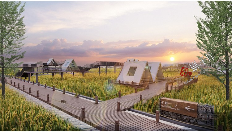 图片[4]-户外天幕露营营地野营帐篷民宿客栈酒店草图大师SU模型-刷子库