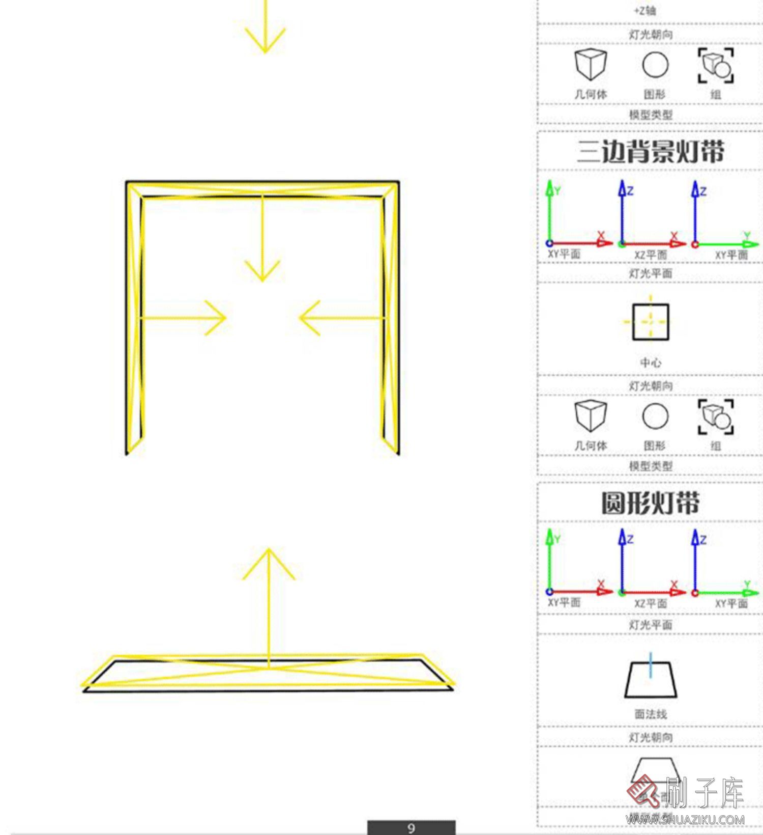 快速布光插件 3dmax一键灯光插件 QLighting升级正式版3D光源插件-14