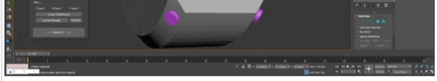 3dsmax四边形网格模型重拓扑插件QuadRemesher三角面转四边面插件-5