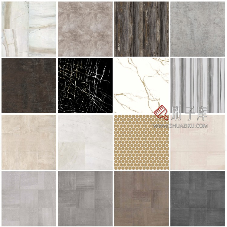 图片[10]-室内高清材质贴图石材瓷砖大理石地面铺装地砖设计3DMAX素材-刷子库