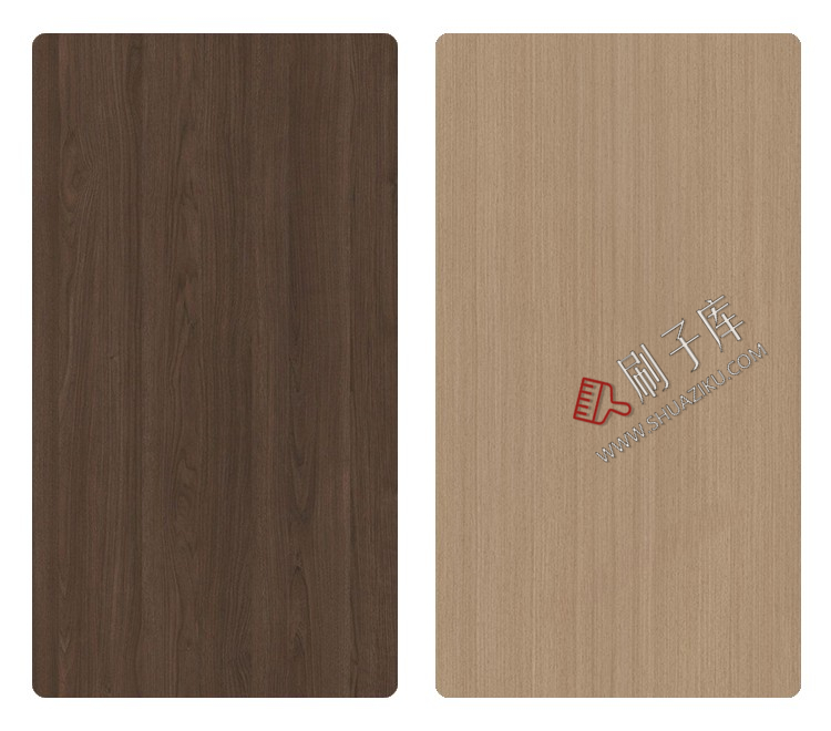 图片[5]-木质木材木纹高清素材3D贴图纹理SU室内设计木饰面原木3dmax-刷子库