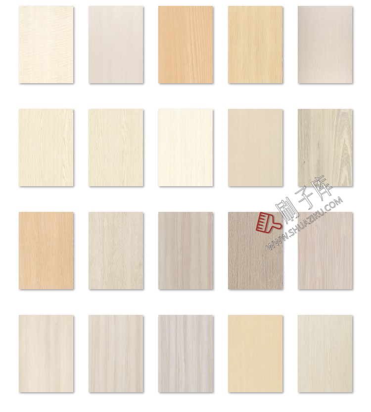 图片[10]-木质木材木纹高清素材3D贴图纹理SU室内设计木饰面原木3dmax-刷子库