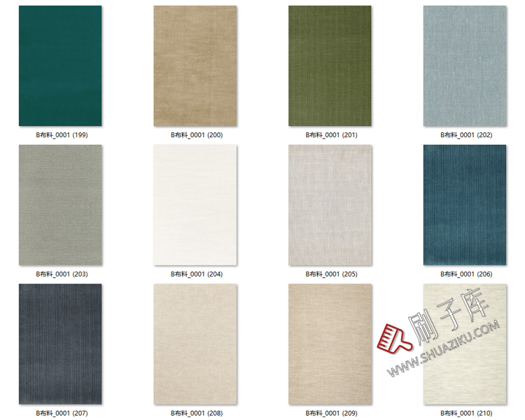 图片[6]-高清布纹布料墙布粗布棉布亚麻布现代北欧JPG无缝贴图素材库-刷子库