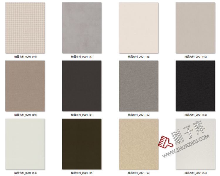 图片[5]-高清布纹布料墙布粗布棉布亚麻布现代北欧JPG无缝贴图素材库-刷子库