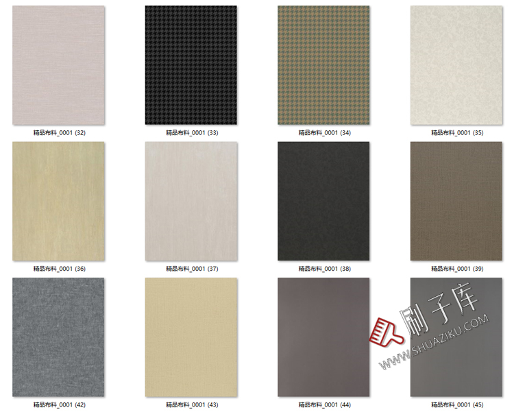 图片[9]-高清布纹布料墙布粗布棉布亚麻布现代北欧JPG无缝贴图素材库-刷子库