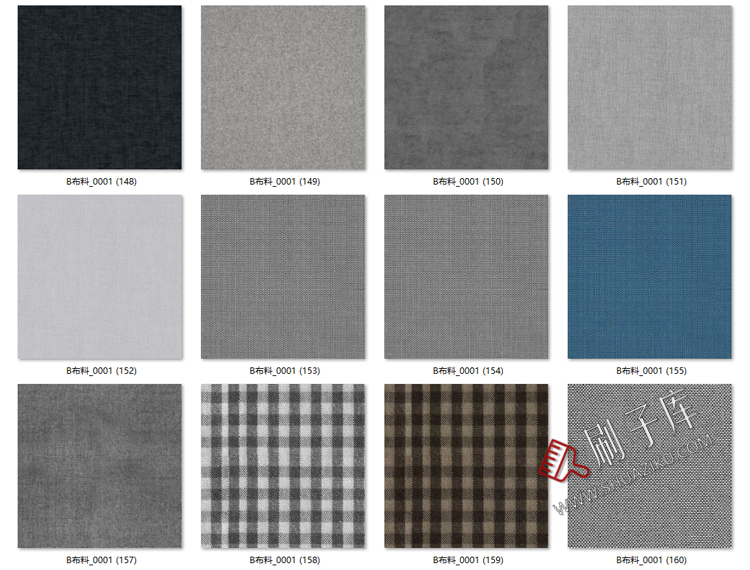 图片[20]-高清布纹布料墙布粗布棉布亚麻布现代北欧JPG无缝贴图素材库-刷子库