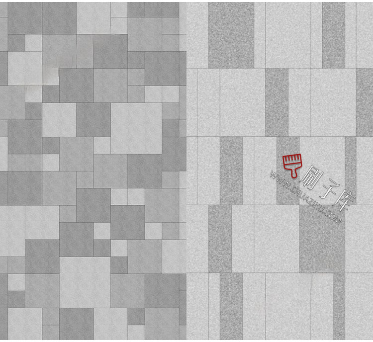 图片[7]-景观铺装材质贴图SU建筑室外广场墙面地面PS石材花岗岩高清3D素材-刷子库