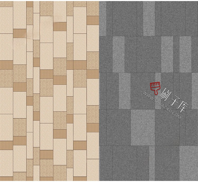 图片[8]-景观铺装材质贴图SU建筑室外广场墙面地面PS石材花岗岩高清3D素材-刷子库