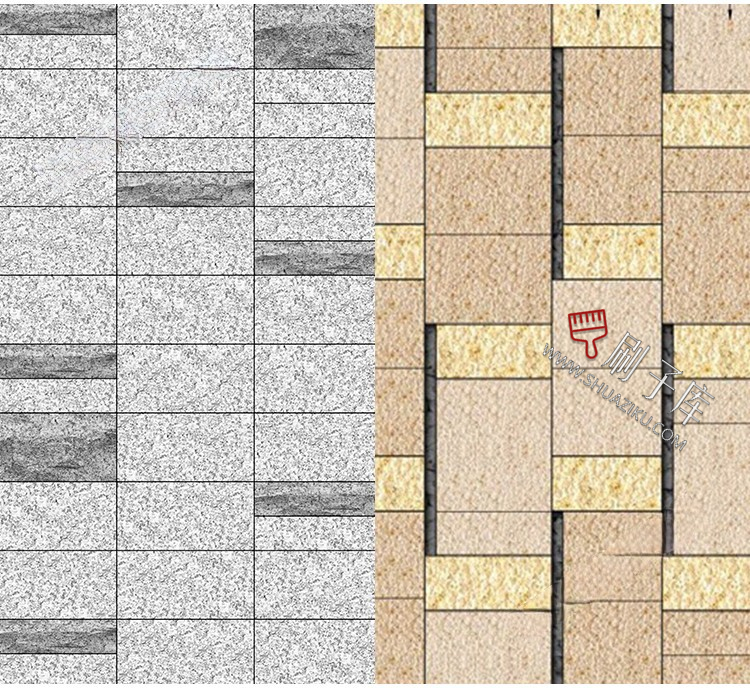 图片[20]-景观铺装材质贴图SU建筑室外广场墙面地面PS石材花岗岩高清3D素材-刷子库