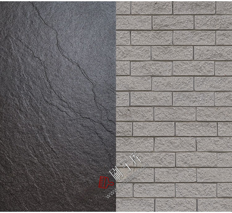 图片[16]-石材外墙墙面石墙文化石砖墙石砖青砖3dmax高清su贴图3d材质素材-刷子库
