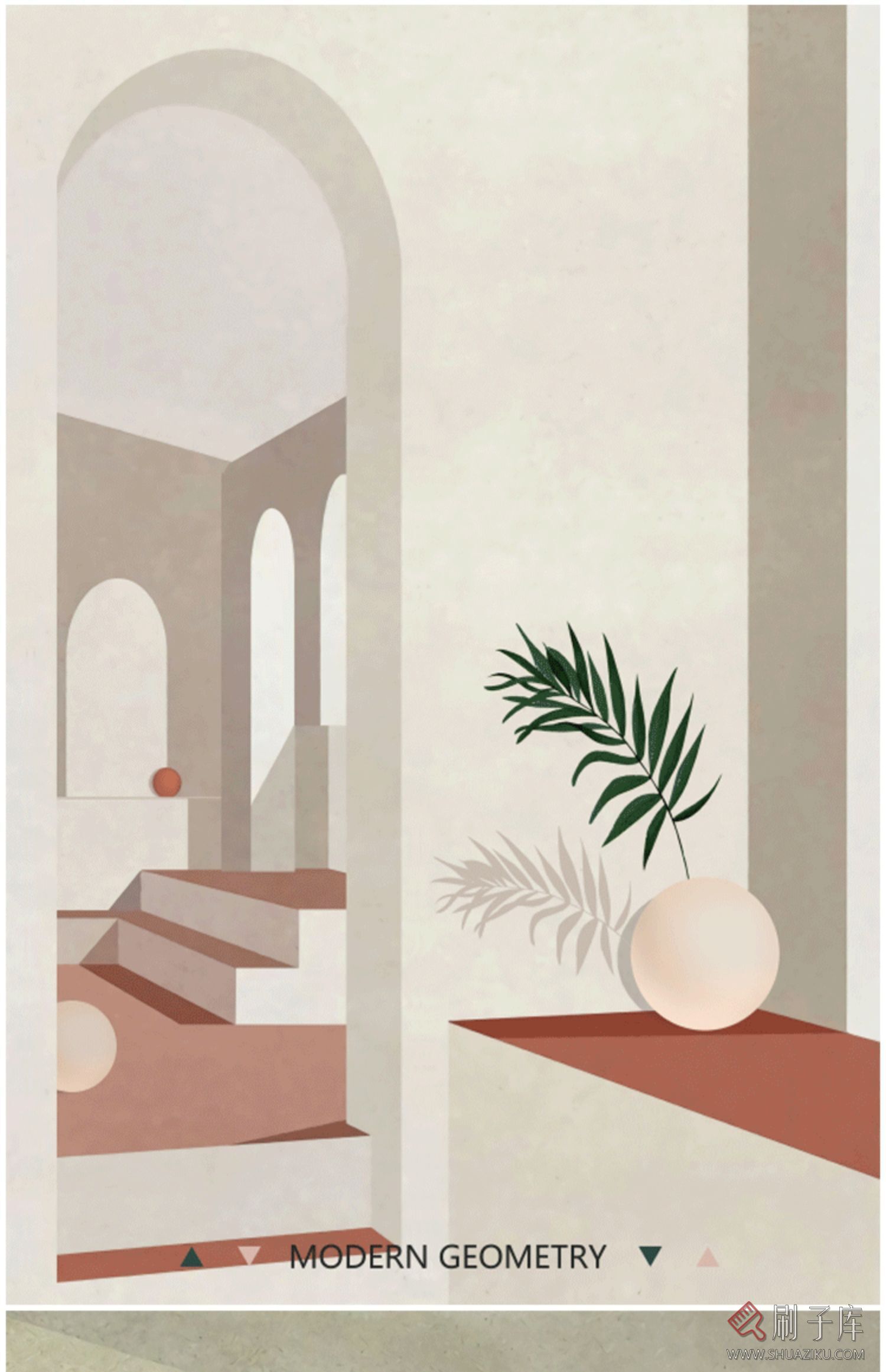 3DMAX挂画贴图 莫兰迪色调挂画贴图合集素材 现代挂画贴图素材-13