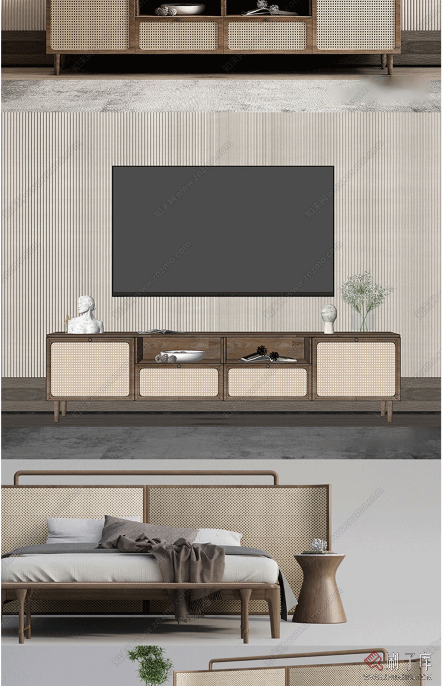 su室内设计家装单体模型库 灯具沙发柜子床桌椅 家具室内设计素材-19