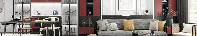 图片[60]-新中式室内3DMAX家装场景设计素材客厅餐厅卧室厨房3d模型库-刷子库