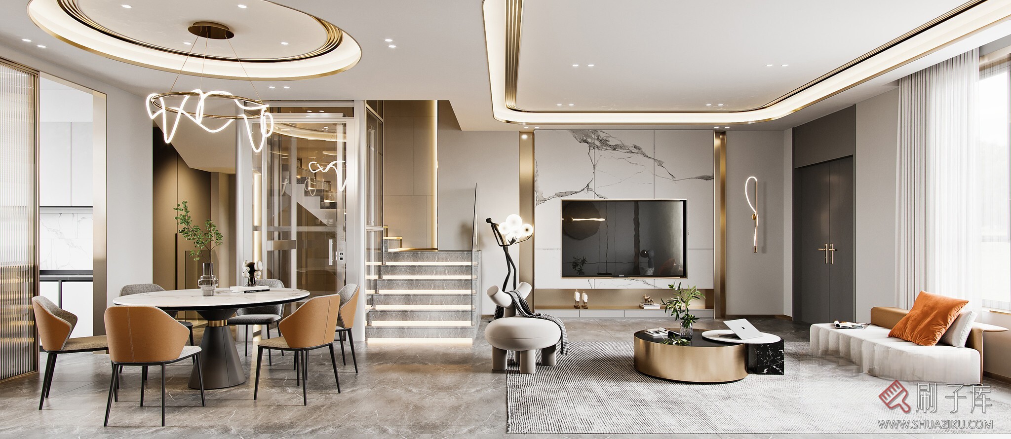 图片[7]-最新国内外复式住宅高清图集280套 9G-刷子库