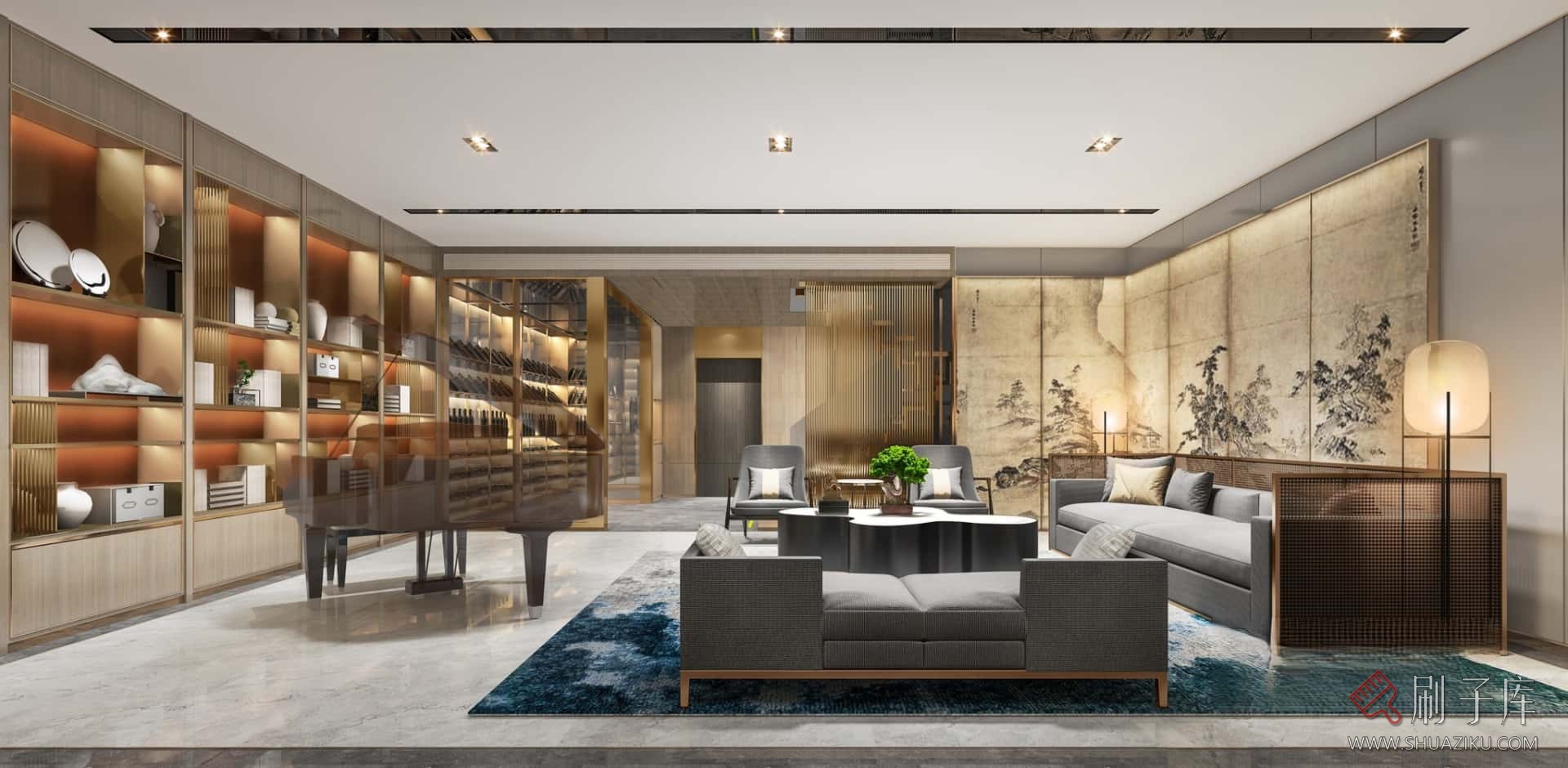 图片[29]-国内外现代风格实景参考图（样板间 公馆 住宅 别墅 等）（990套） 40G-刷子库