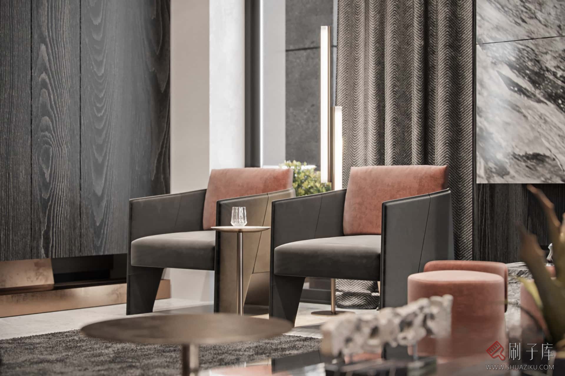 图片[35]-国内外现代风格实景参考图（样板间 公馆 住宅 别墅 等）（990套） 40G-刷子库