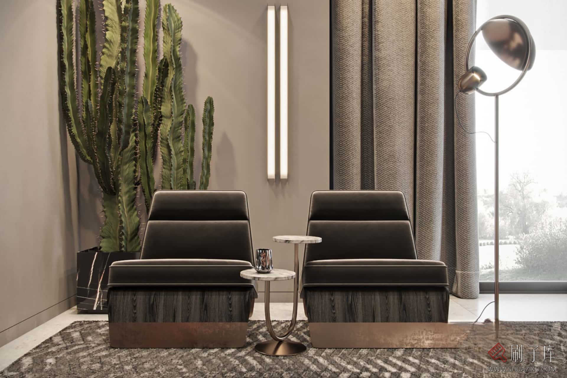 图片[37]-国内外现代风格实景参考图（样板间 公馆 住宅 别墅 等）（990套） 40G-刷子库