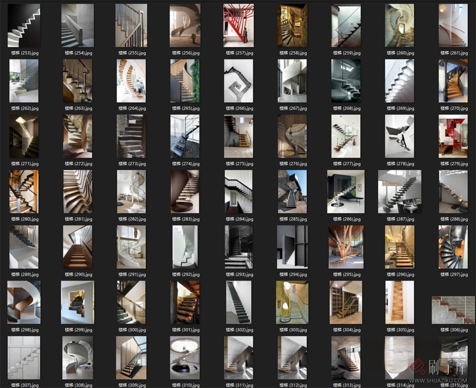 图片[4]-楼梯造型意向高清图集（1G，1168张）-刷子库