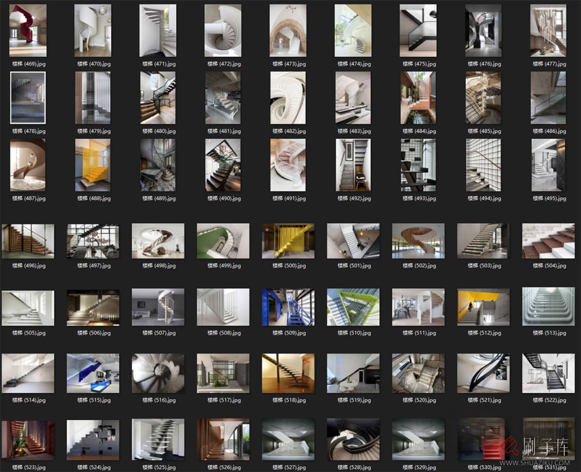 图片[7]-楼梯造型意向高清图集（1G，1168张）-刷子库