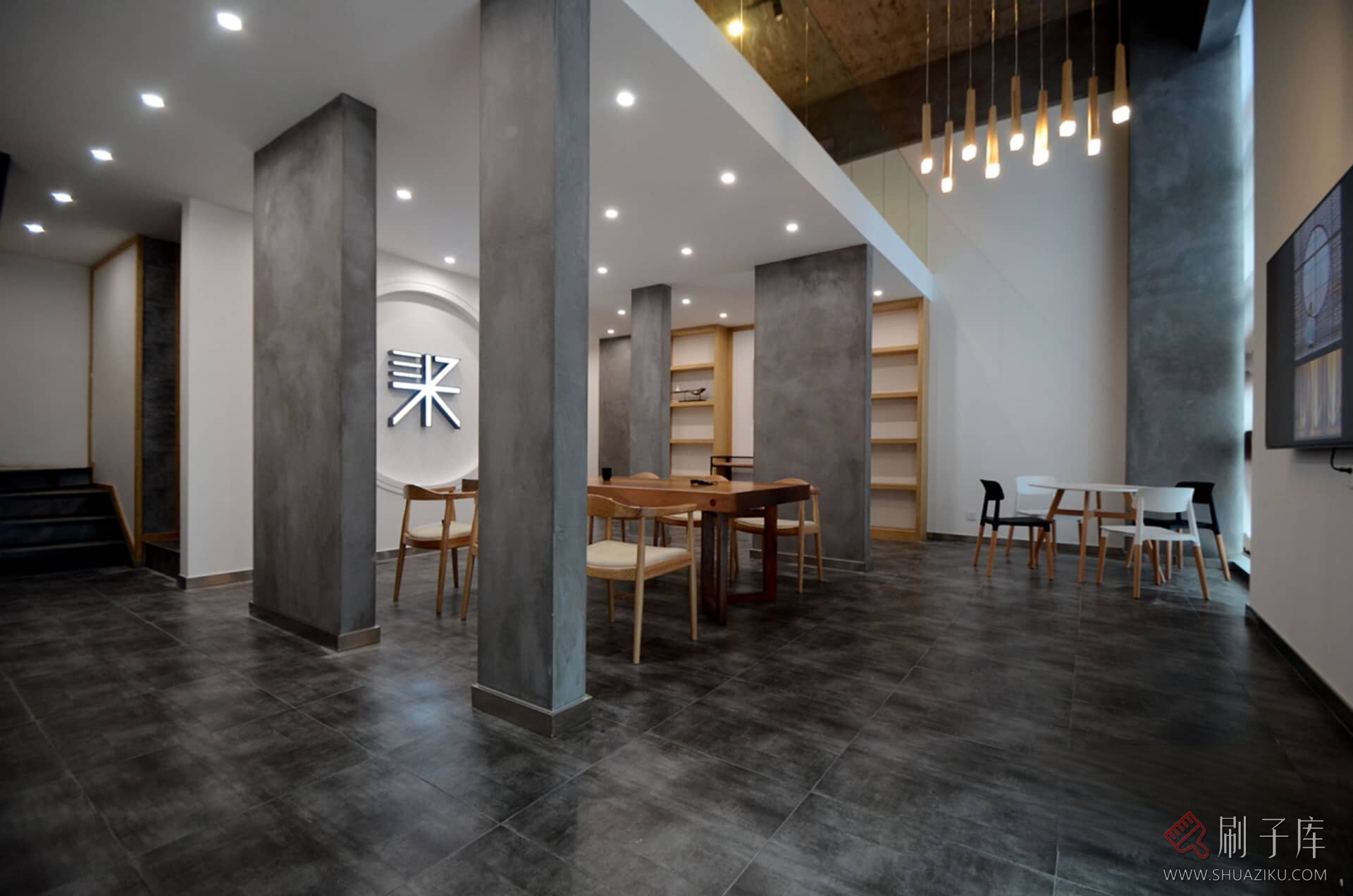 图片[7]-44套中式禅意办公空间-刷子库