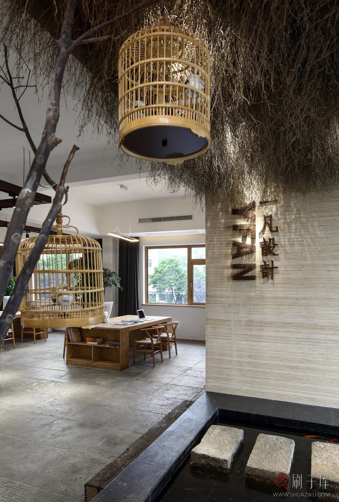 图片[8]-44套中式禅意办公空间-刷子库