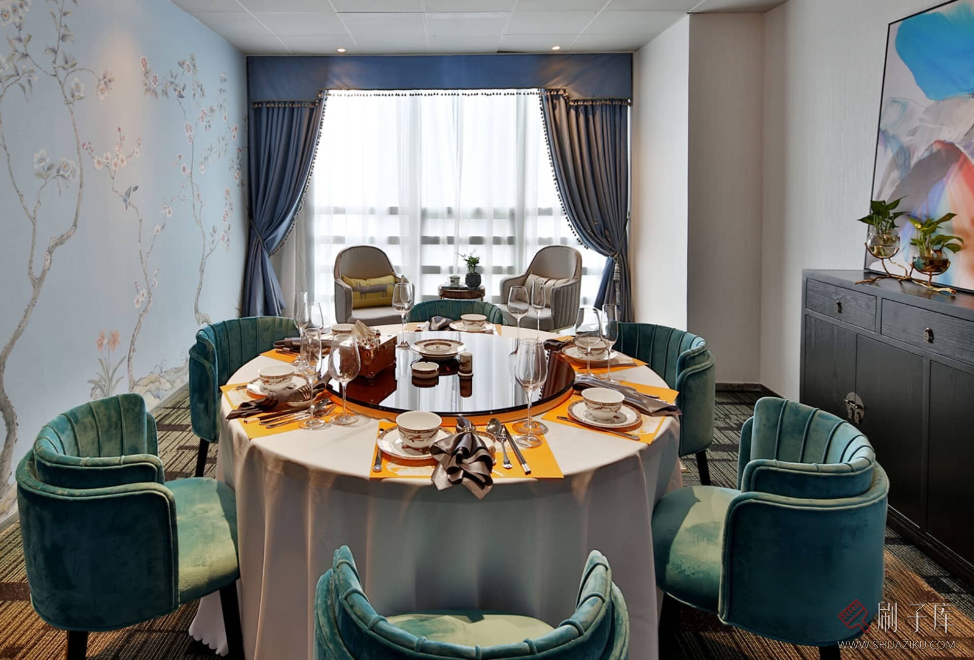 图片[18]-44套中式禅意办公空间-刷子库