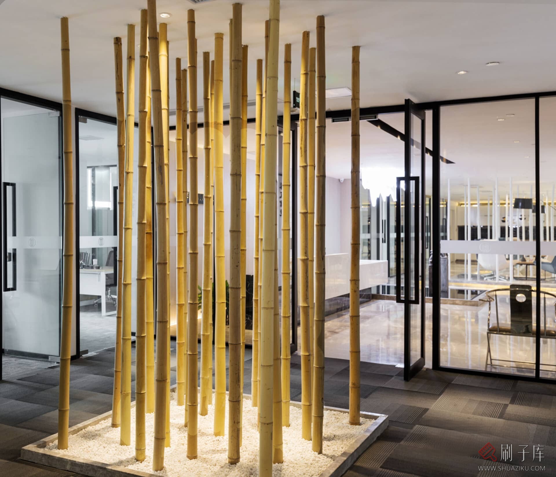 图片[21]-44套中式禅意办公空间-刷子库