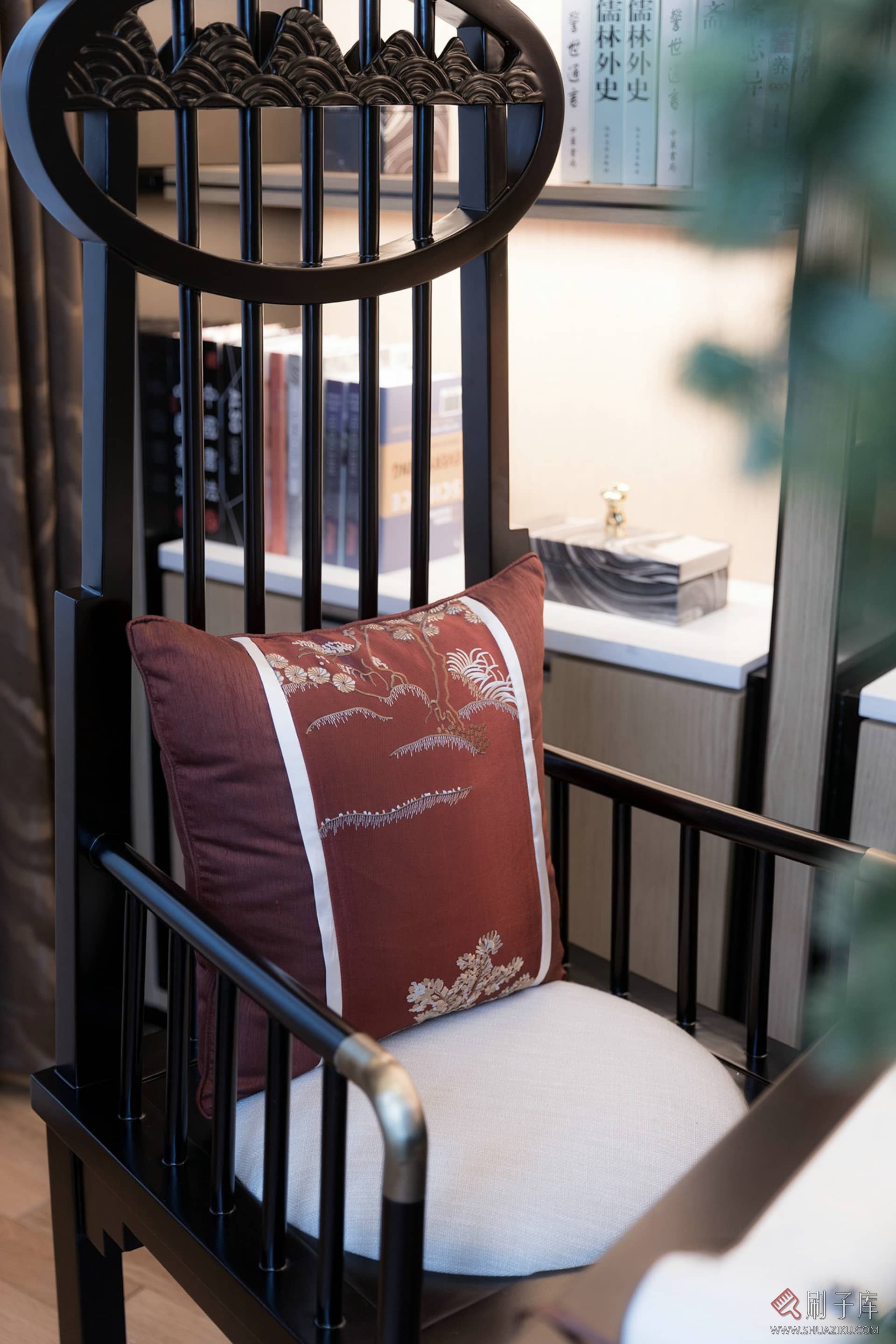 图片[18]-57套新中式风格样板间别墅案例参考图-刷子库