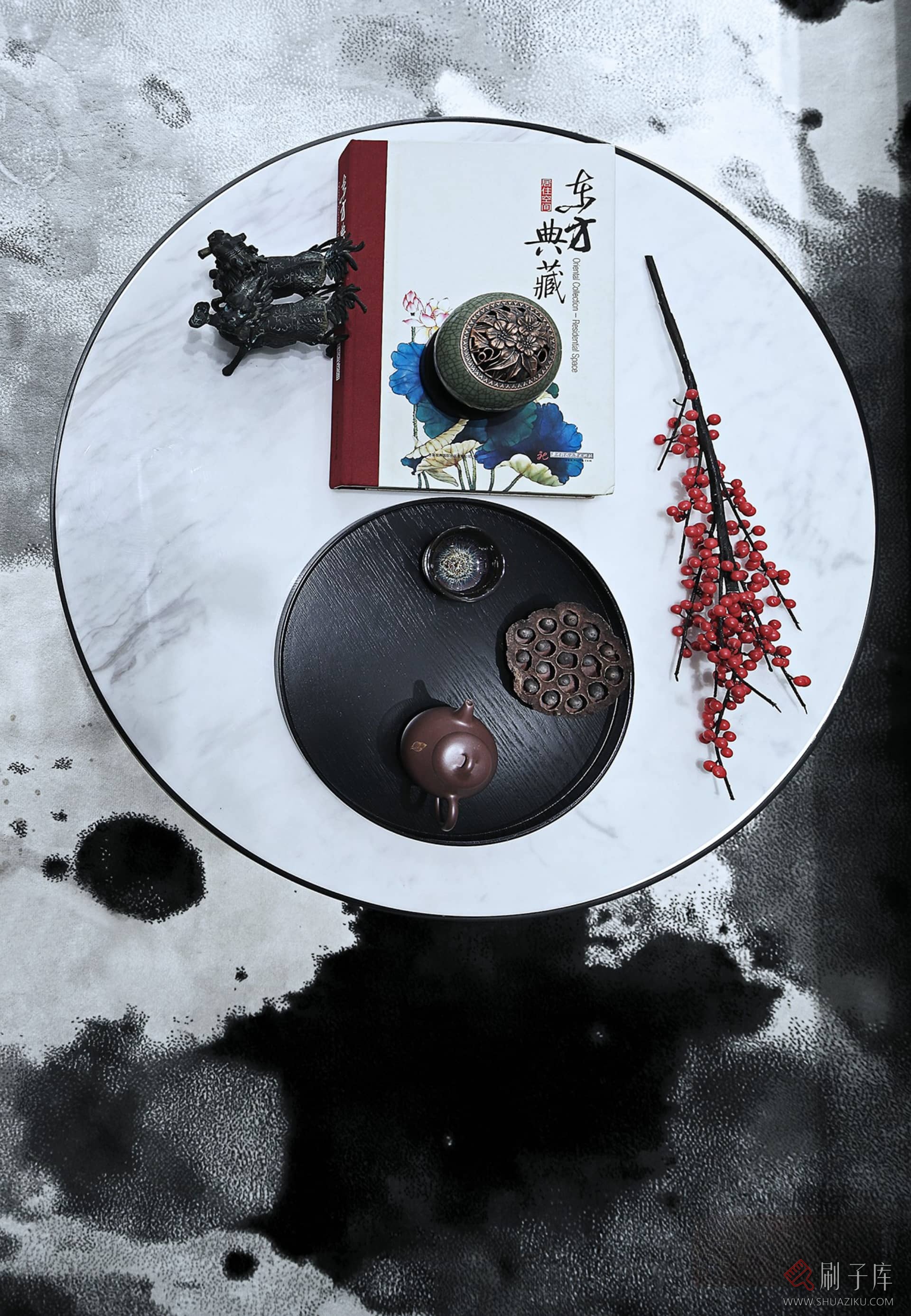 图片[20]-57套新中式风格样板间别墅案例参考图-刷子库