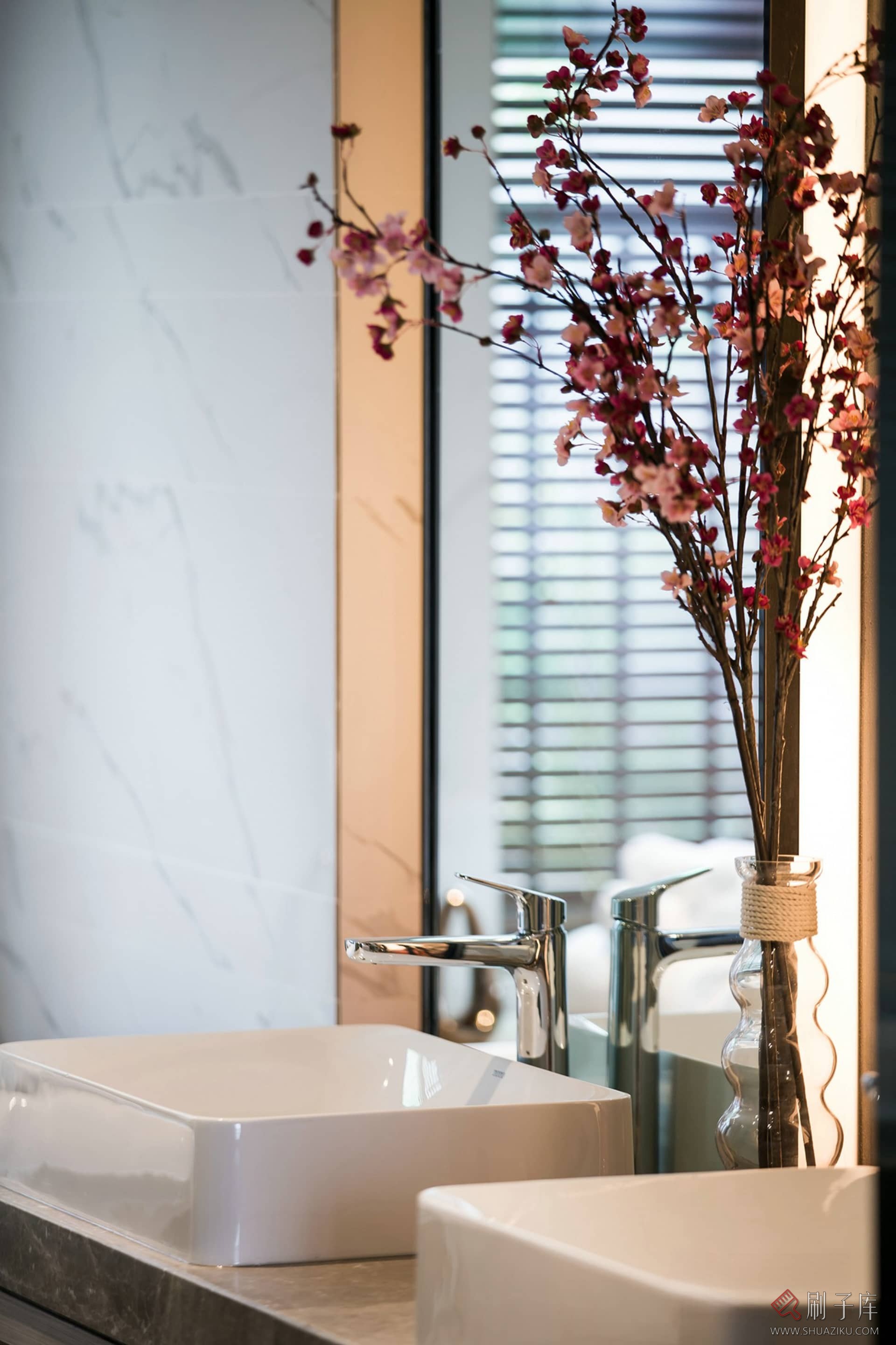 图片[26]-57套新中式风格样板间别墅案例参考图-刷子库