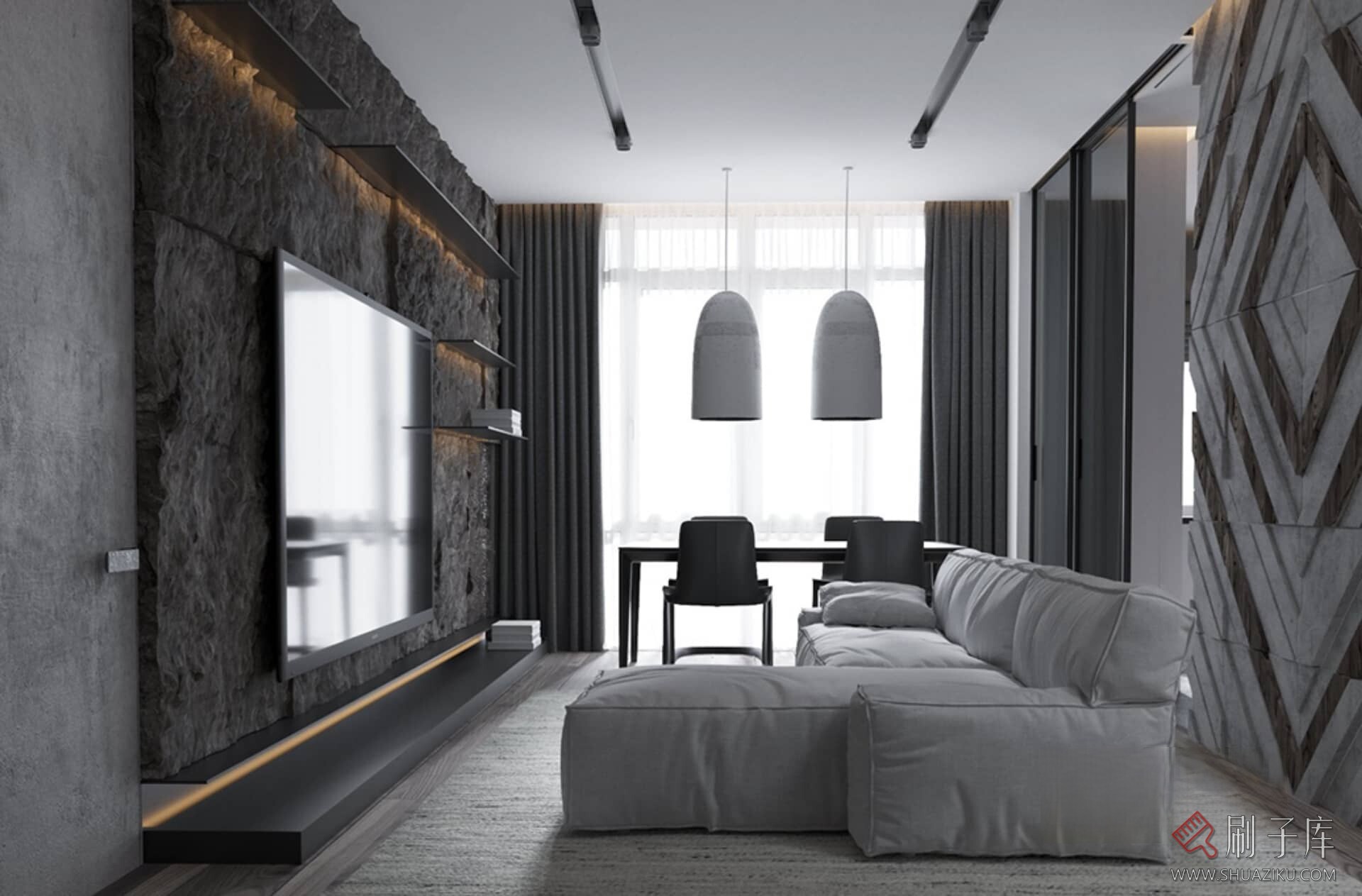 图片[15]-44套高级灰家居案例参考图-刷子库
